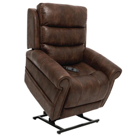 Pride Vivalift! Tranquil 2 Power Lift Chair Recliner PLR-935 Arm Chairs, Recliners & Sleeper Chairs Pride Mobility Small Astro Brown 