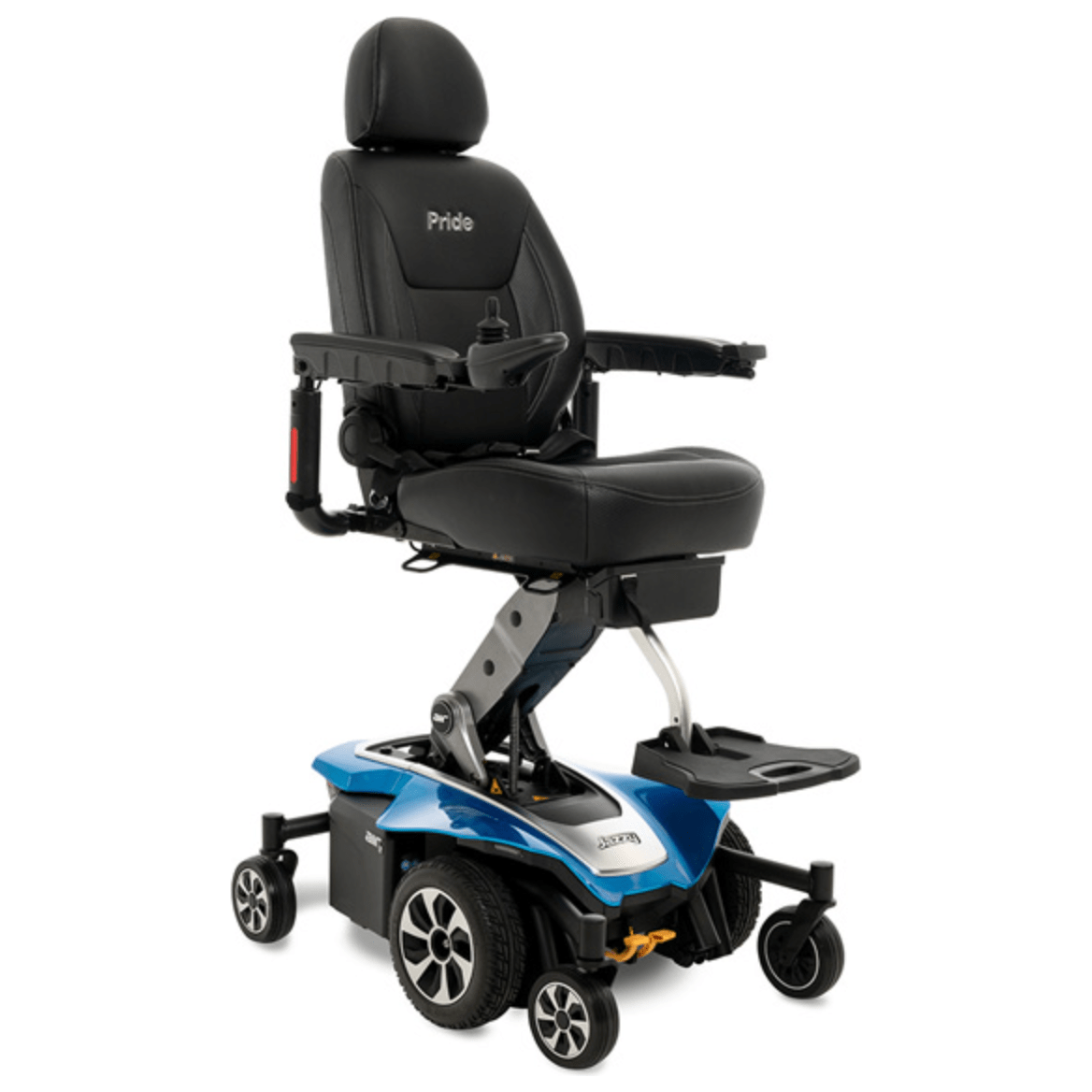 Pride Jazzy Air 2 Elevating Power Wheelchair Power Chair Pride Mobility Sapphire Blue  