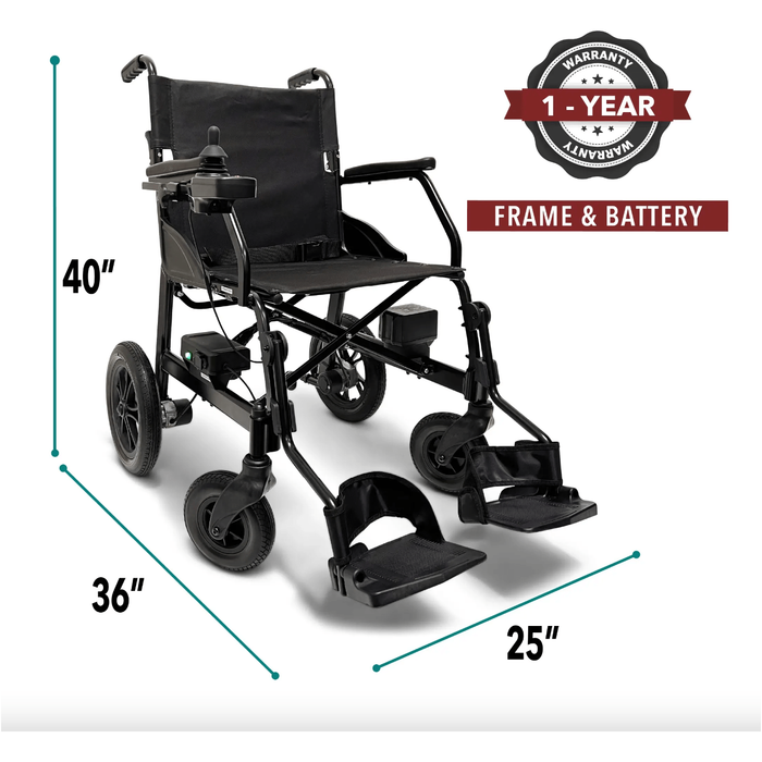 ComfyGo X-Lite Foldable Electric Wheelchair Wheelchairs ComfyGo   