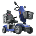 Metro S500 Heavy Duty 4 Wheel Mobility Scooter Mobility Scooters Metro Mobility Blue  