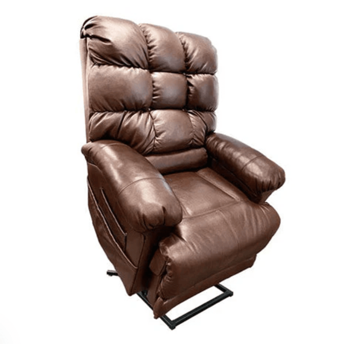 Perfect Sleep Chair Power Lift Recliner by Journey Health Arm Chairs, Recliners & Sleeper Chairs Journey Deluxe Plus 2 Zone (comes with heated blanket and USB charger) 100% Leather Chestnut 