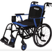 So Lite C2 Ultra Lightweight Wheelchair by Journey Health Wheelchairs Journey Black Frame with Blue Trim  