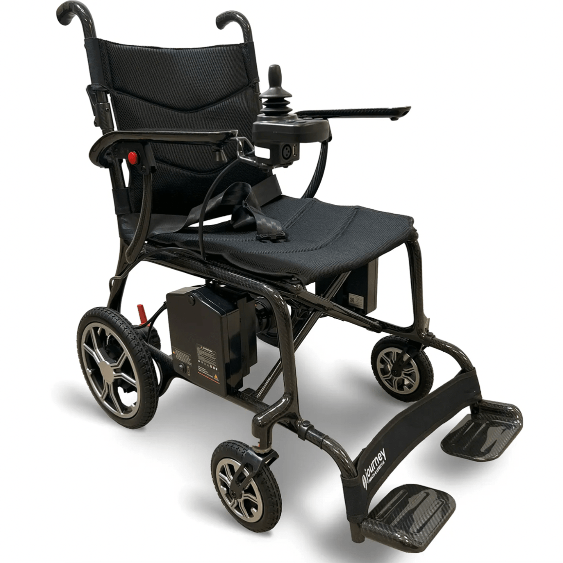 Journey Air Elite Lightweight Folding Power Chair by Journey Health Wheelchairs Journey Black  