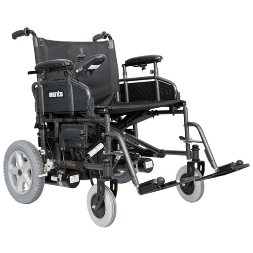 Merits Travel Ease HD Bariatric Foldable Power Wheelchair P181 Power Chair Merits Health   