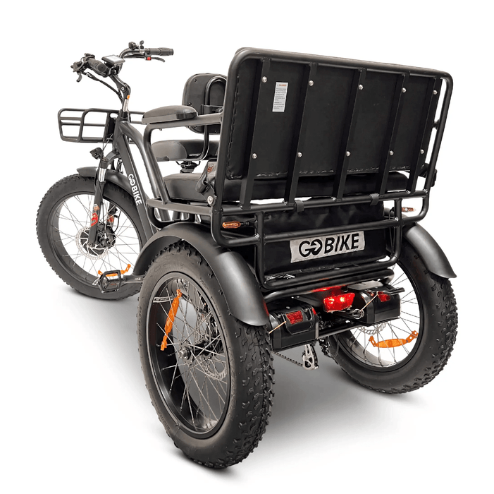 GOBike FORTE Electric Tricycle With Rear Seat Electric Tricycle ComfyGo   