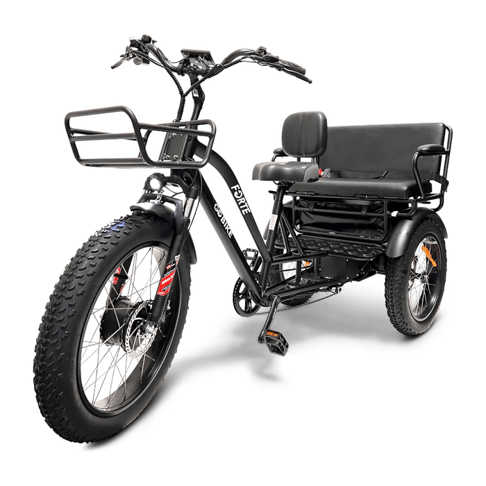 GOBike FORTE Electric Tricycle With Rear Seat Electric Tricycle ComfyGo   