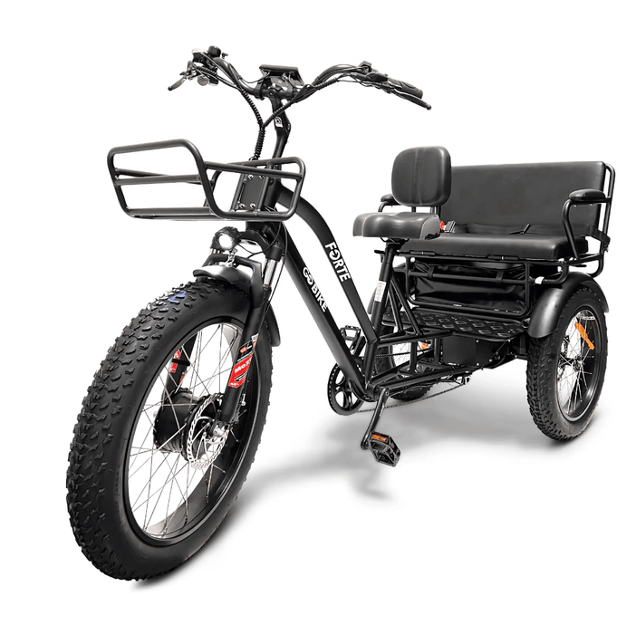 GOBike FORTE Electric Tricycle With Rear Seat Electric Tricycle ComfyGo   