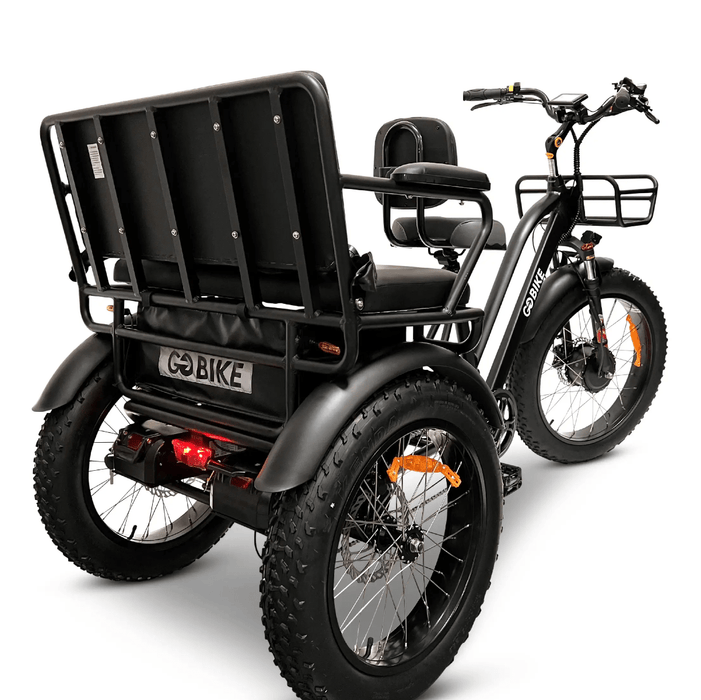 GOBike FORTE Electric Tricycle With Rear Seat Electric Tricycle ComfyGo   