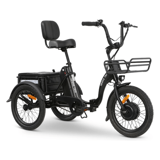 GOBike TRIO Crossover Lightweight Foldable Electric Tricycle Electric Tricycle ComfyGo Black  