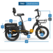 GOBike TRIO Crossover Lightweight Foldable Electric Tricycle Electric Tricycle ComfyGo   