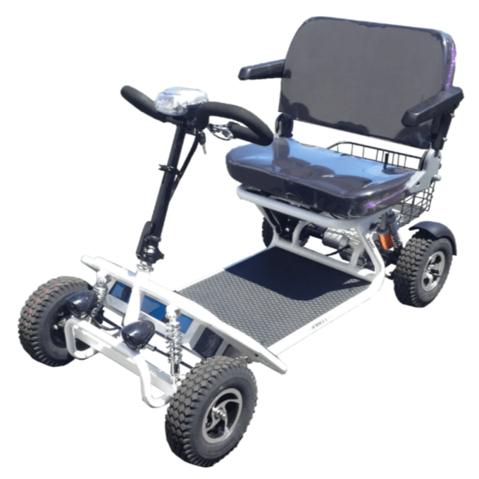 RMB e-Quad 4-Wheel Mobility Scooter Mobility Scooters RMB Electric Vehicles White (discontinued)  