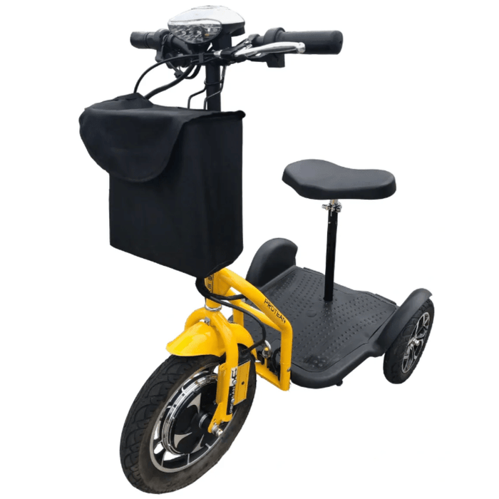 RMB Protean Folding 3-Wheel Scooter Mobility Scooters RMB Electric Vehicles Yellow  