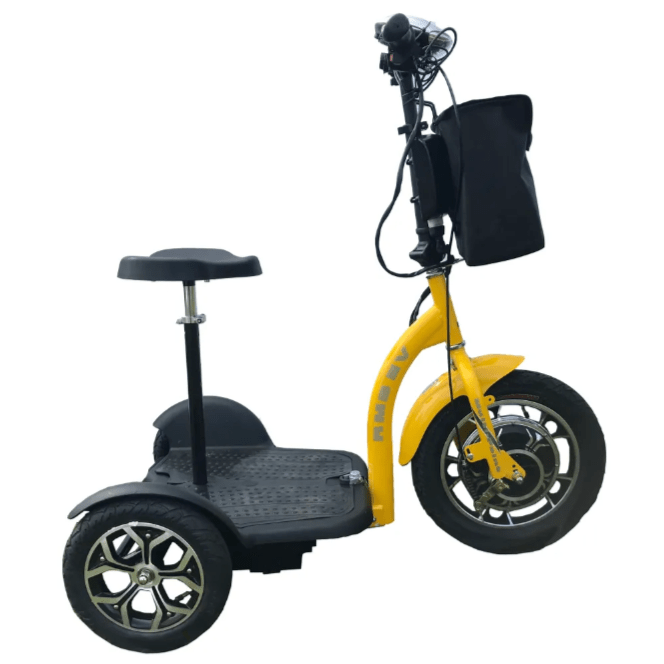 RMB Multi Point QR 3-Wheel Electric Scooter Mobility Scooters RMB Electric Vehicles Yellow  