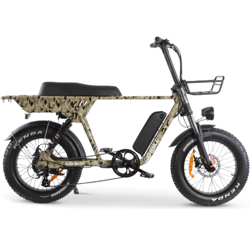 GOBike SOLDADO Lightweight 750W Dual-Passenger Electric Bike Electric Bicycles ComfyGo Camo  