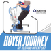 Joerns Hoyer Journey Electric Sit to Stand Patient Lift Patient Lifts Joerns