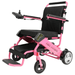 Air Hawk Foldable Lightweight Power Wheelchair Wheelchairs Discover My Mobility Pink