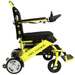 Air Hawk Foldable Lightweight Power Wheelchair Wheelchairs Discover My Mobility Yellow