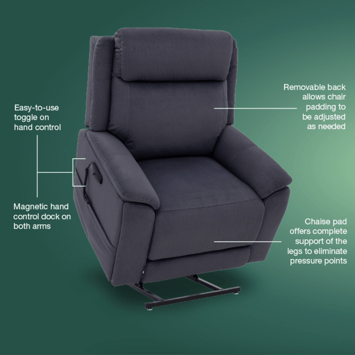 Pride Sitting Pretty Evolution Power Lift Chair Recliner LC-435 Arm Chairs, Recliners & Sleeper Chairs Pride Mobility