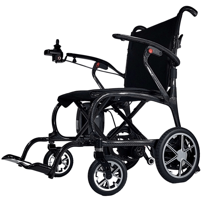 Helium 26 lbs Carbon Fiber Foldable Power Wheelchair Wheelchairs Discover My Mobility