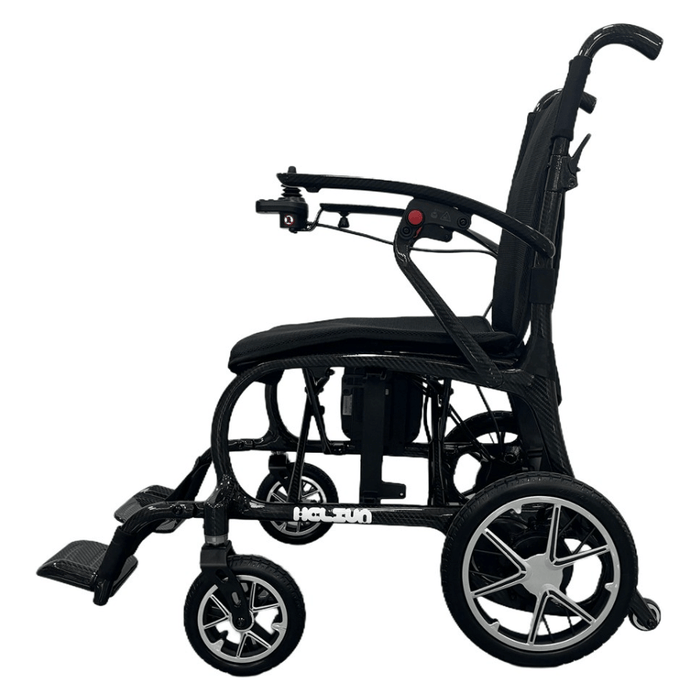 Helium 26 lbs Carbon Fiber Foldable Power Wheelchair Wheelchairs Discover My Mobility