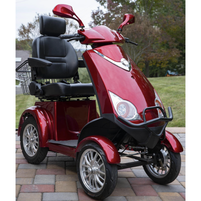 Red Elephant Heavy Duty 4-Wheel Mobility Scooter Mobility Scooters JYD Imports