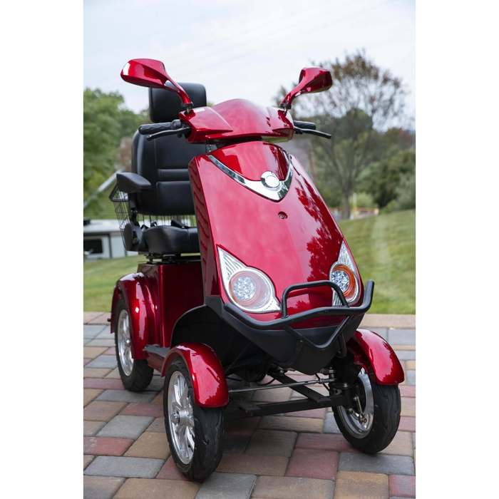 Red Elephant Heavy Duty 4-Wheel Mobility Scooter Mobility Scooters JYD Imports