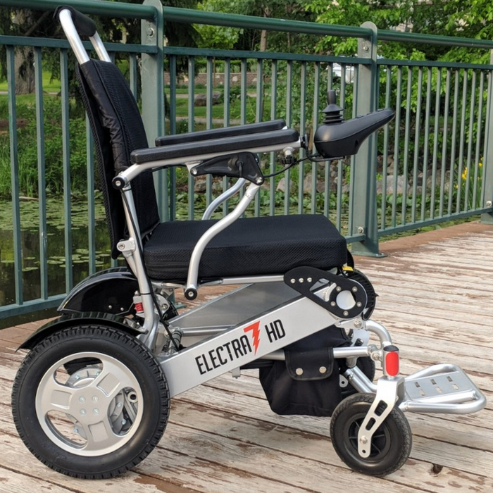 Electra 7 HD Wide Bariatric Foldable Power Chair Wheelchairs Discover My Mobility