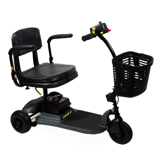 Shoprider Echo Plus Light Weight 3-Wheel Scooter SL73N Mobility Scooters Shoprider Grey