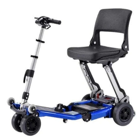FreeRider Luggie Standard Folding Travel Scooter Mobility Scooters FreeRider Royal Blue  